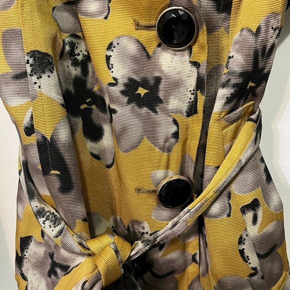 Anie.A Vintage Floral Trench – Size Medium - Picture 3 of 3